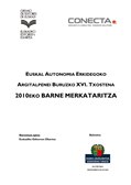 EAEko argitalpenei buruzko txostena - Barne Merkataritza 2010